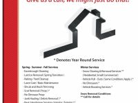 General Services Seasonal Contracting & Home/Property Maintenance & Much More