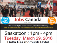 Administrative Jobs Saskatoon Job Fair - 29th March