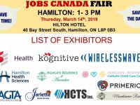 Sales Jobs FREE: Hamilton Job Fair - March 14th, 2019