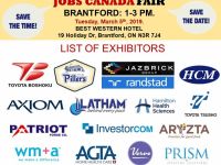 Trades Jobs FREE: Brantford Job Fair– March 5th, 2019