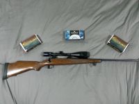 Guns & Hunting Supplies Savage 110 7mm Rem Mag w/long range scope