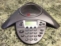 Office Equipment (7) POLYCOM SOUNDPOINT PHONES + CONFERENCE PHONE