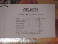 Guns & Hunting Supplies 1884 John Wayne 32-40 Wichester Carbine