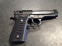 Guns & Hunting Supplies Beretta 92/96 Series BLACK Aluminum Cobra Grips