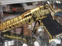 Guns & Hunting Supplies NIB Desert Eagle 50AE Titanium Gold Tiger stripes