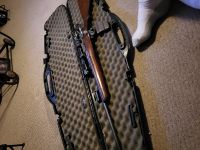 Guns & Hunting Supplies English 303 good shape. Scope,trigger lock,clip and hard case.