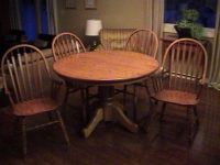 Art & Photography Bakker Brothers Large Solid Oak Round Table